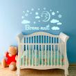 Stickers  pour les bébés - Sticker Bonne nuit - ambiance-sticker.com