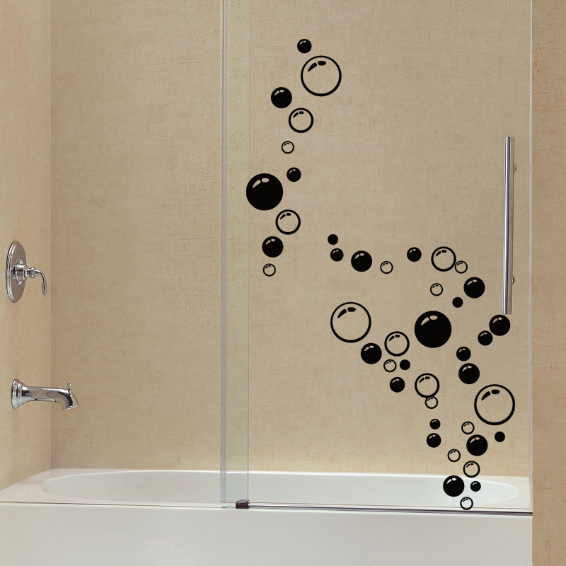 Sticker salle de bain bulles de savons - Stickers STICKERS ART ET DESIGN  Bulles et cercles - ambiance-sticker