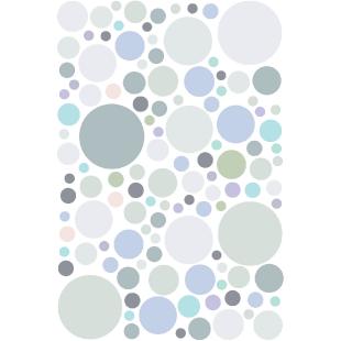 120 stickers ronds multicolores pastels – STICKERS ART ET DESIGN