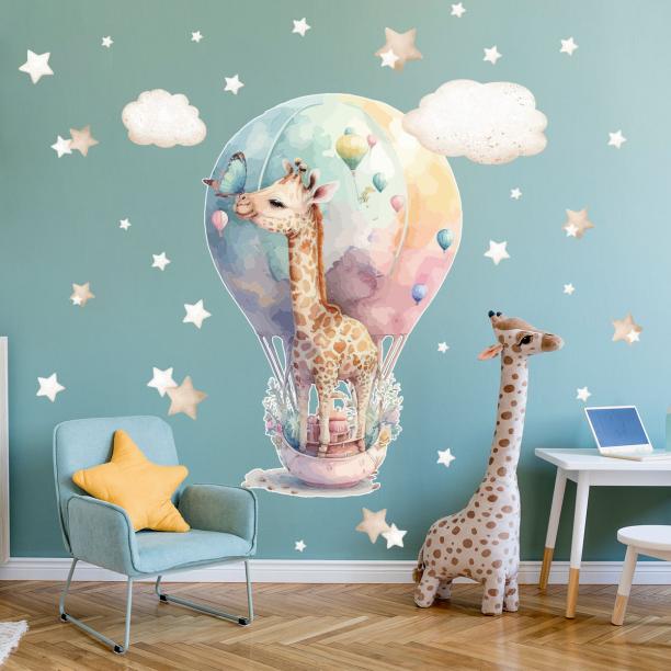 lampe personnalisé montgolfière pour décoration chambre bébé Série Golo