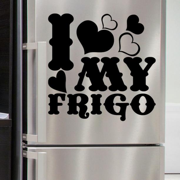 Sticker frigo l'oiseau gourmand frigo - stickers STICKERS CUISINE -  ambiance-sticker