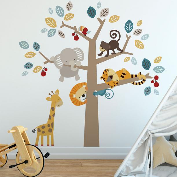 Sticker Arche de Noé - Décoration murale pour Enfant et Bébé